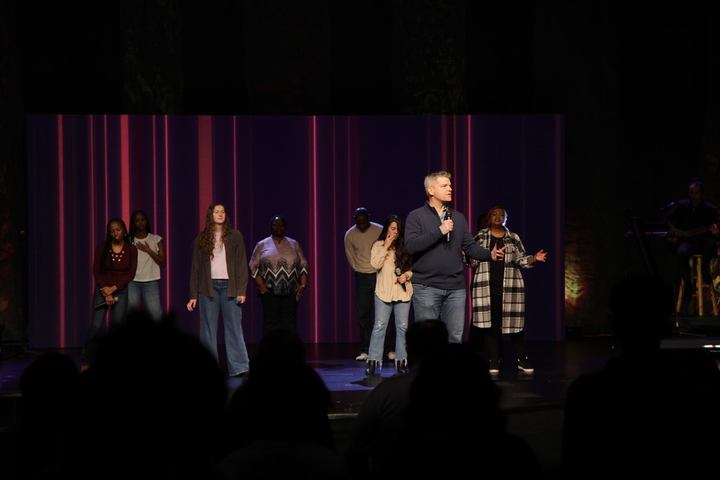 King’s Park church family worshipping together